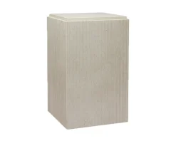 Ruth & Joanna Block sidobord beige marmor