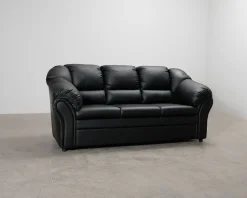 Salvador 3-sits soffa svart
