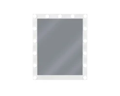 Saven spegel med LED 50 x 60 cm
