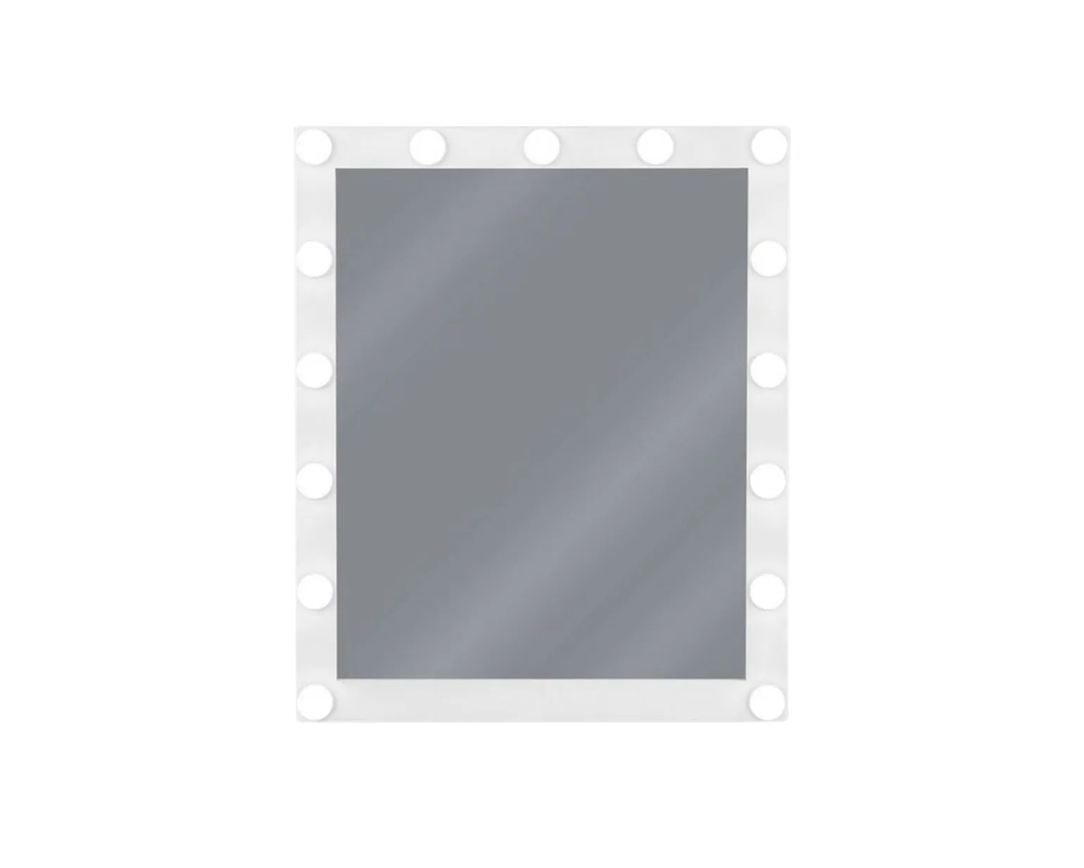 Saven spegel med LED 50 x 60 cm