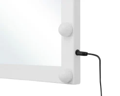 Saven spegel med LED 50 x 60 cm