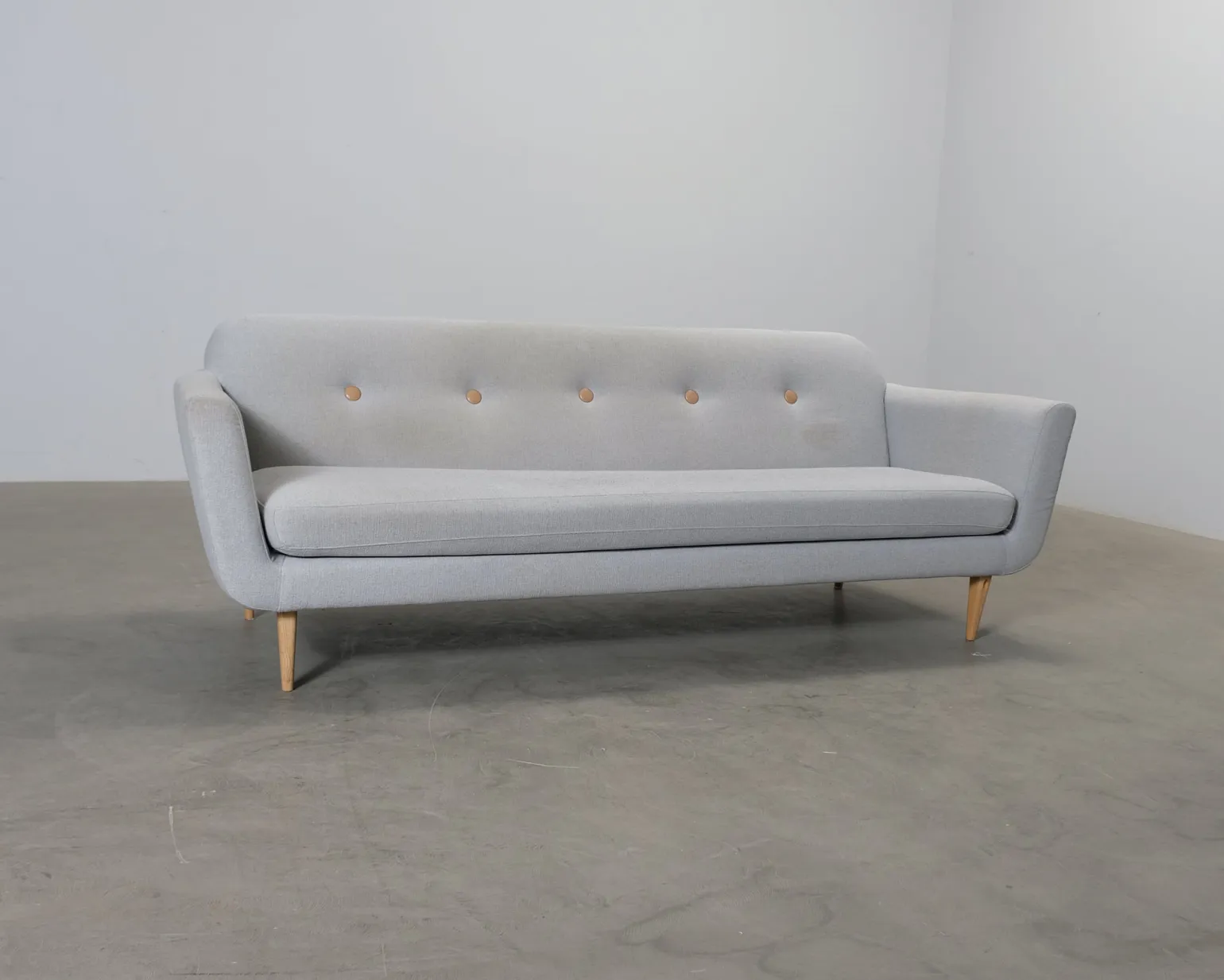 Sits Otto 3-sits soffa grå
