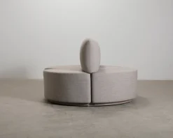 2-sits soffmodul grå