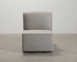 2-sits soffmodul grå