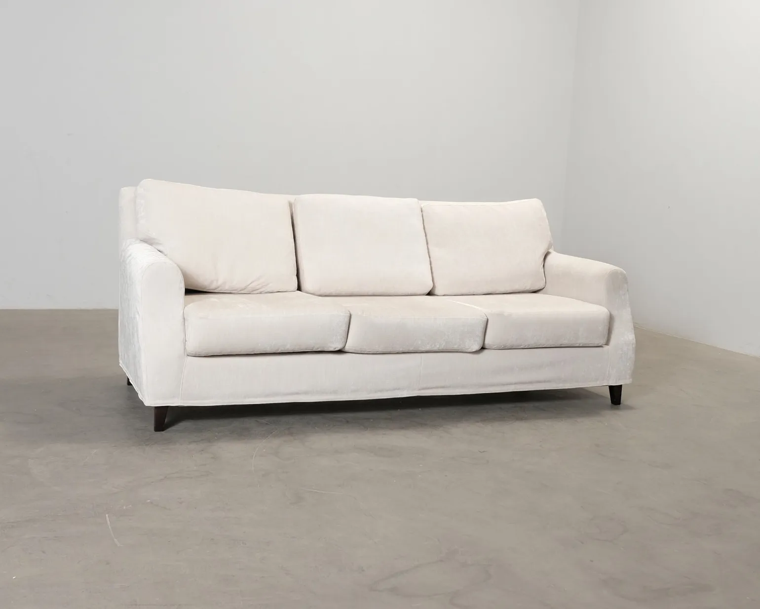 Skanno 3-sits soffa naturvit