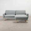 Skåne 2,5-sits soffa med fotpall