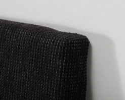 Sänggavel 180 cm musta