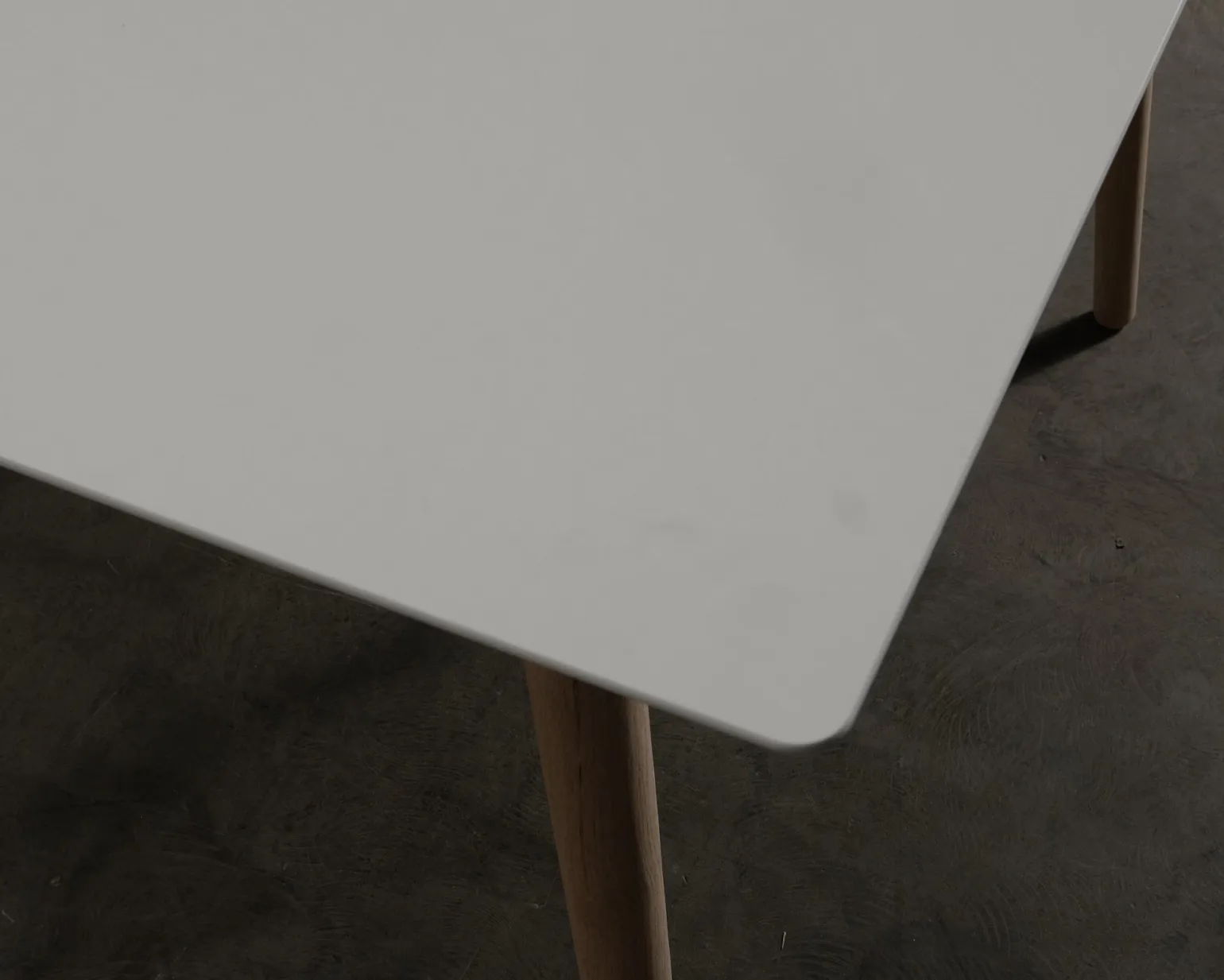 Sofacompany Allie matbord 200 cm vit