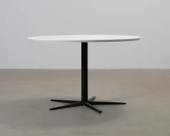 Sofacompany Allie matbord ø 120 cm vit / svart