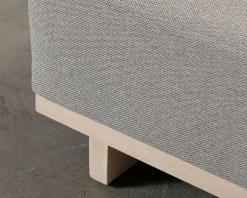 Sofacompany Aya fotpall green harmaanbeige