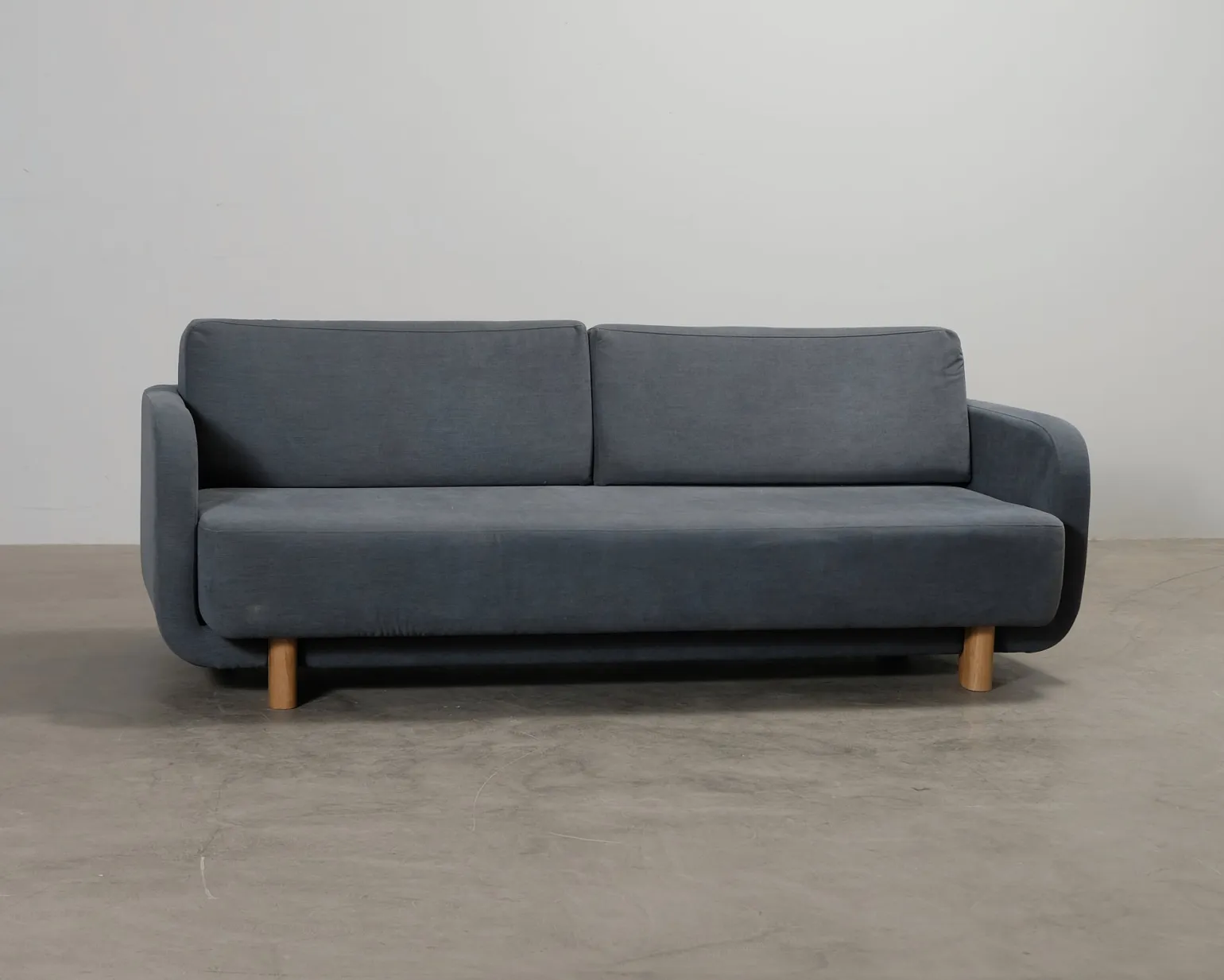 Sofacompany Clara 3-sits bäddsoffa gråblå