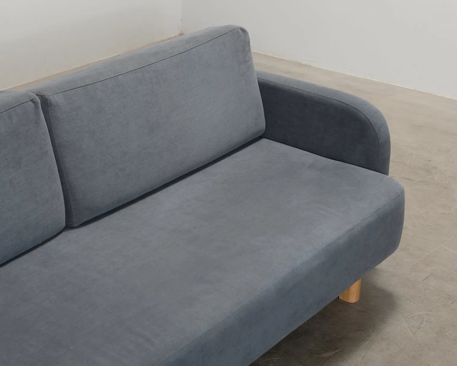 Sofacompany Clara 3-sits bäddsoffa gråblå
