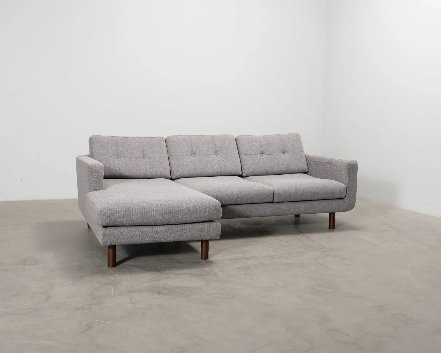 Sofacompany Conrad 3-sits divansoffa grå