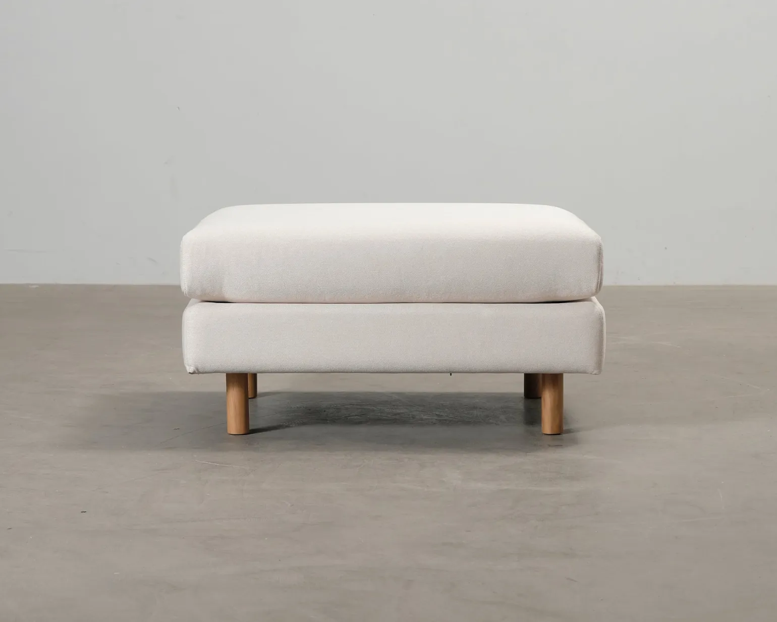 Sofacompany Dylan fotpall naturvit