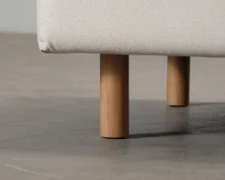 Sofacompany Dylan fotpall naturvit
