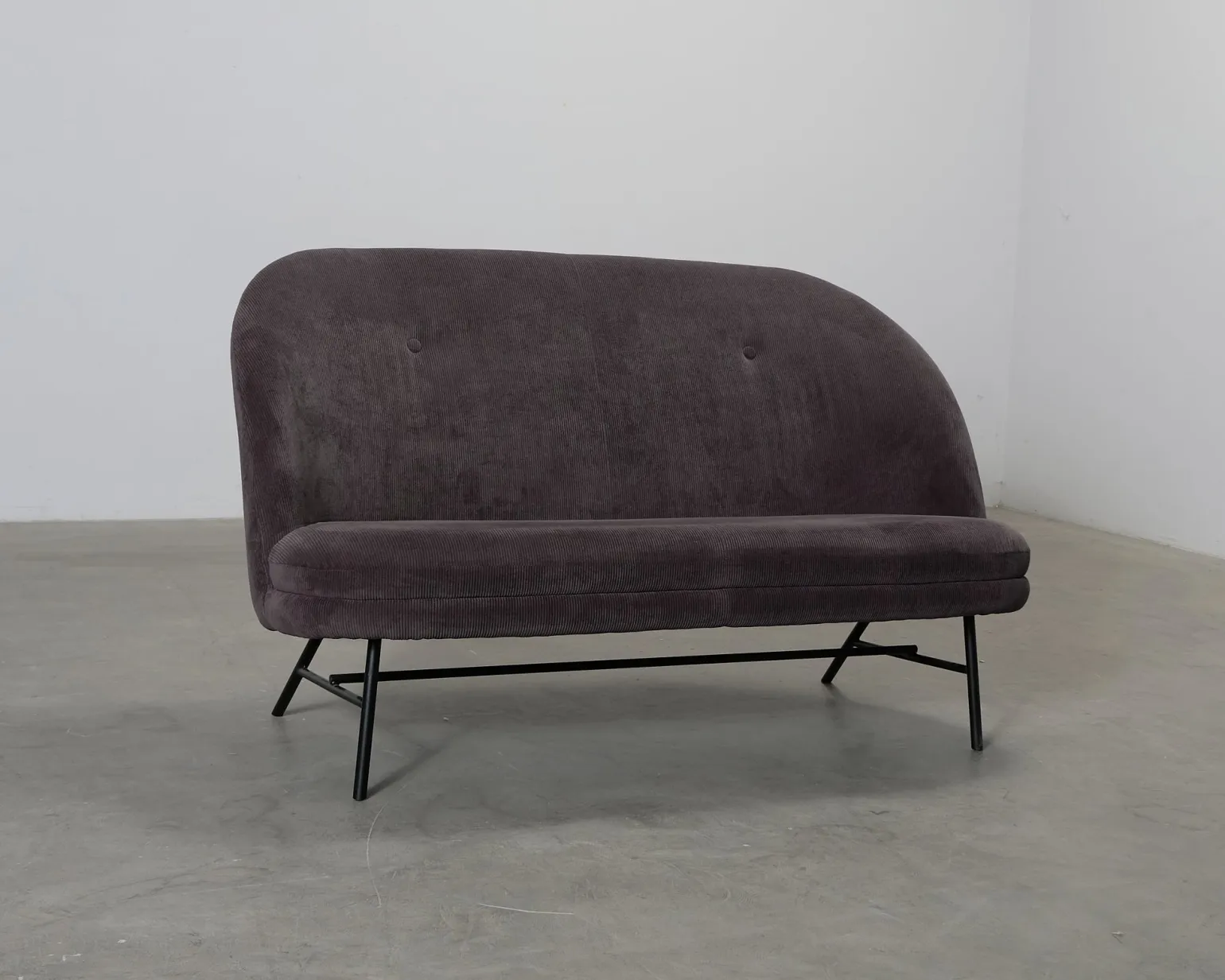 Sofacompany Hardy 2-sits soffa plommon