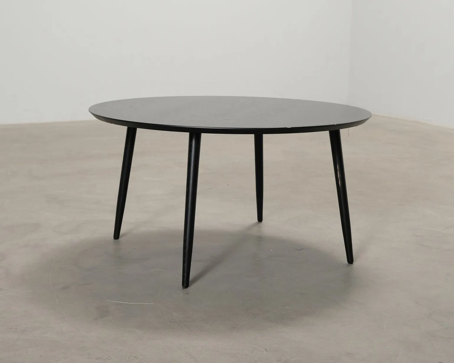 Sofacompany Hubert soffbord ø 90 cm svart