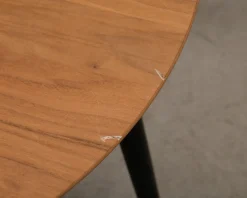 Sofacompany Hubert soffbord ø 90 cm valnöt / svart