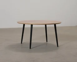Sofacompany Hubert soffbord ø 90 cm valnöt / svart
