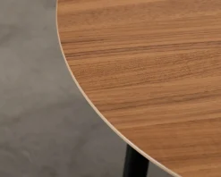 Sofacompany Hubert soffbord ø 90 cm valnöt / svart