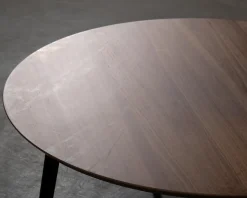 Sofacompany Hubert soffbord ø 90 cm valnöt / svart