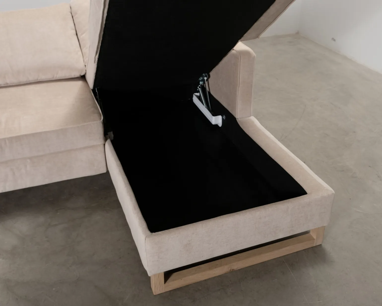 Sofacompany Madison 3-sits bäddsoffa med divan beige