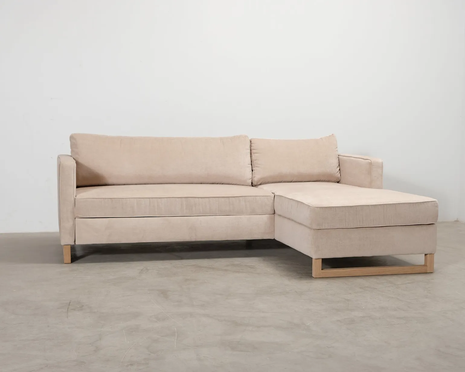 Sofacompany Madison 3-sits bäddsoffa med divan beige