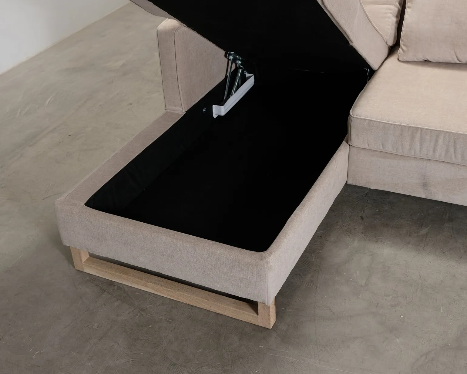 Sofacompany Madison 3-sits bäddsoffa med divan beige