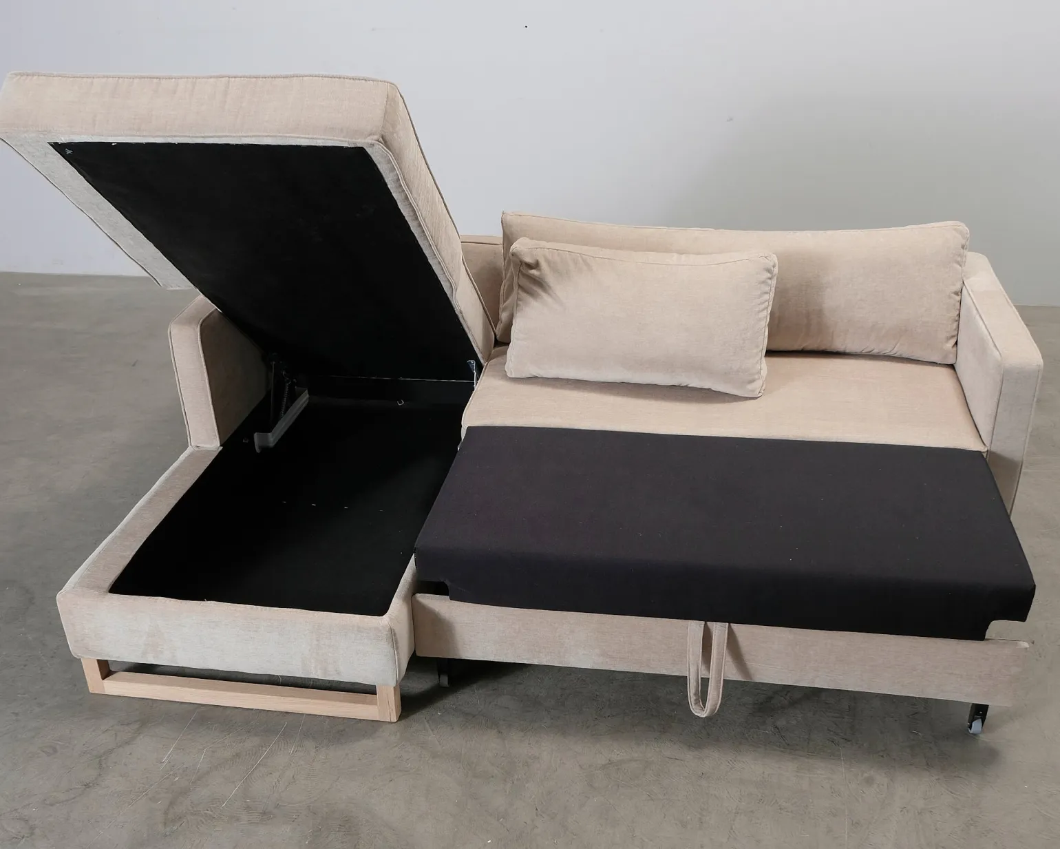 Sofacompany Madison 3-sits bäddsoffa med divan beige