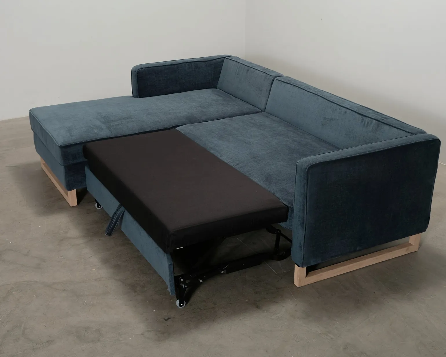 Sofacompany Madison 3-sits bäddsoffa med divan blå