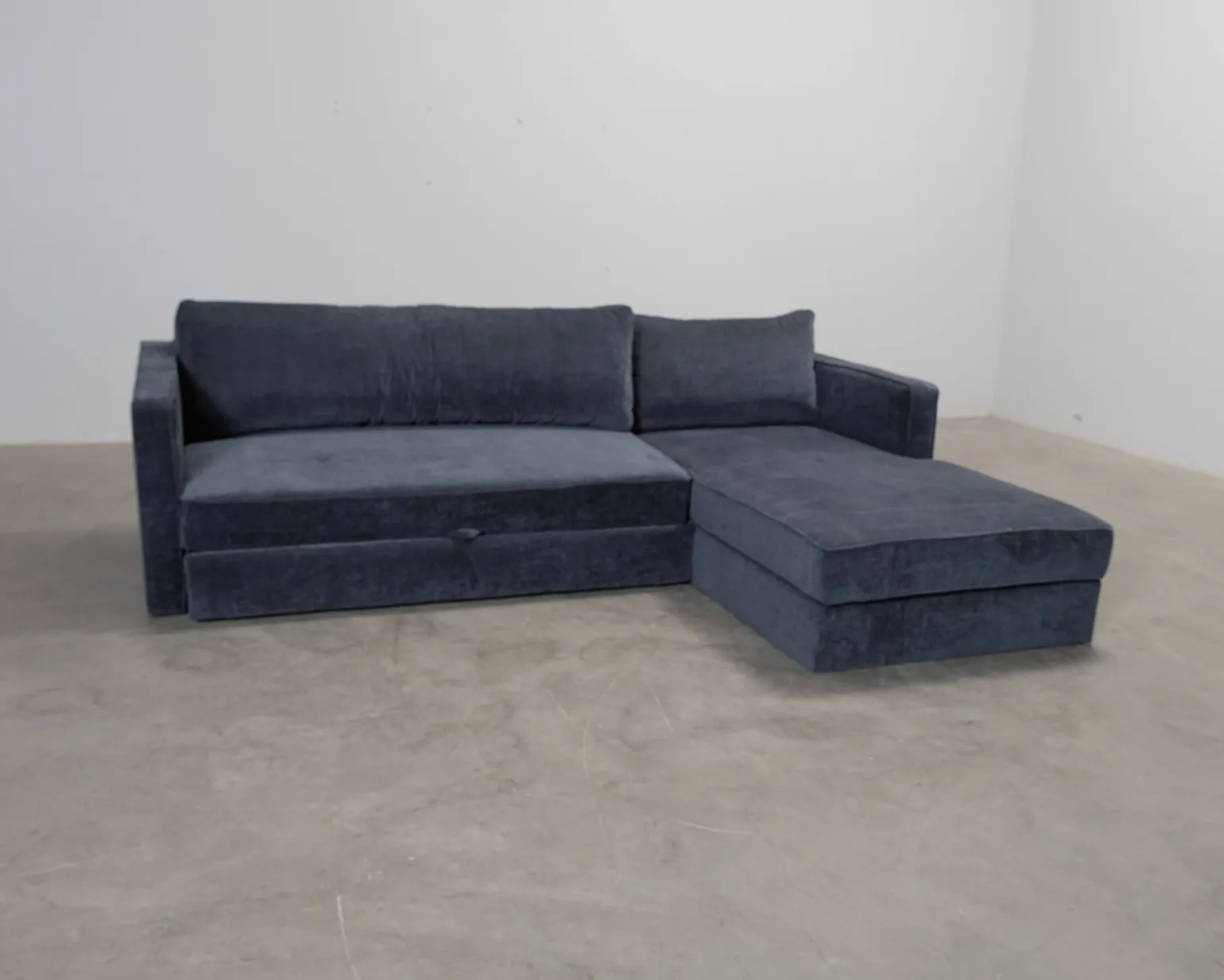 Sofacompany Madison 3-sits bäddsoffa med divan blå