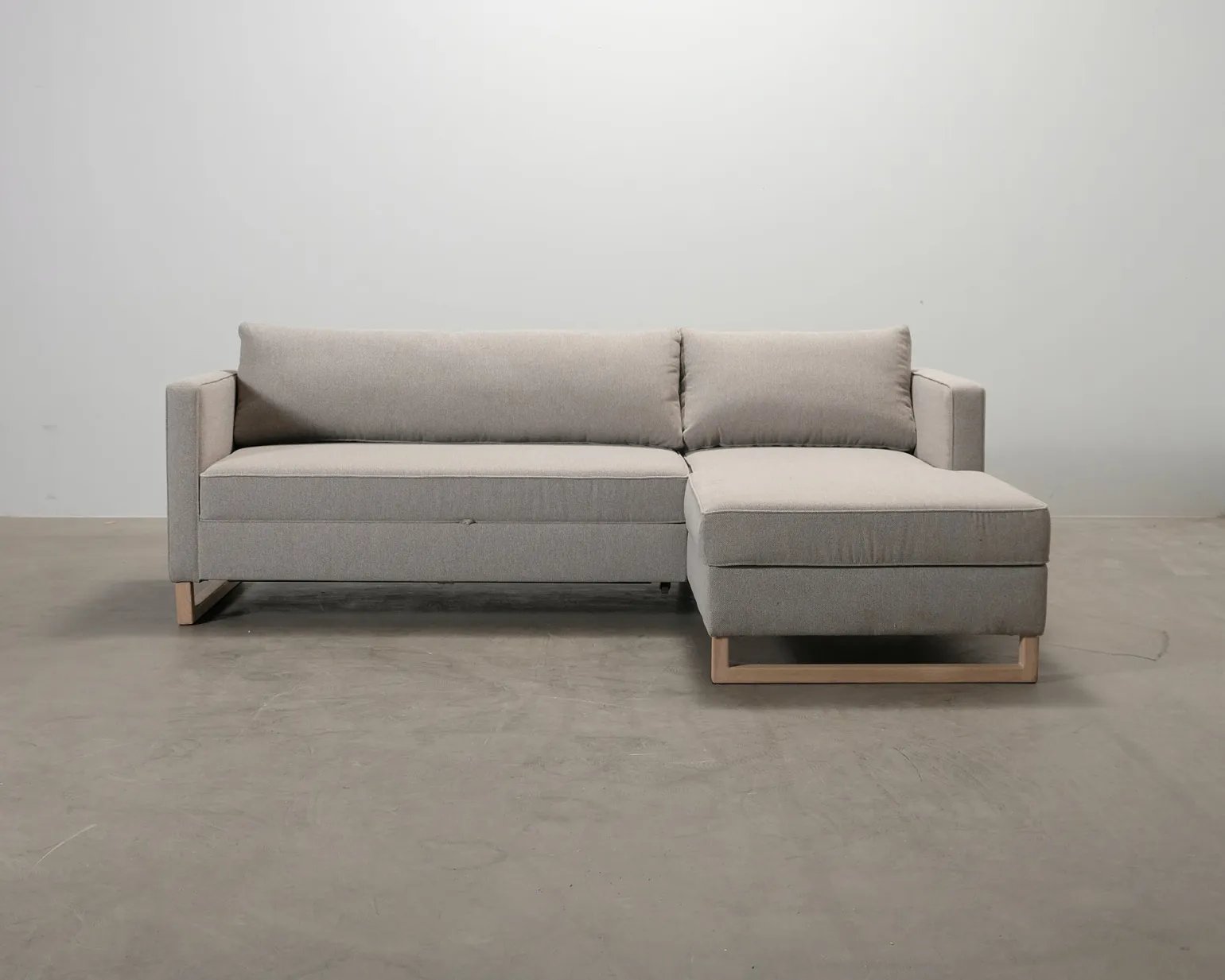 Sofacompany Madison 3-sits bäddsoffa med divan greige