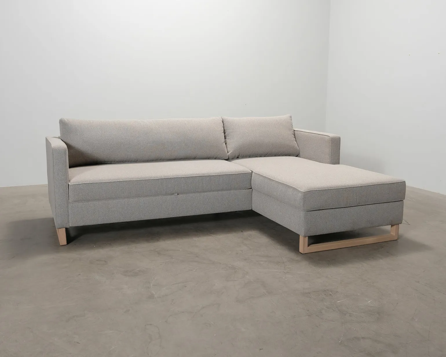 Sofacompany Madison 3-sits bäddsoffa med divan greige