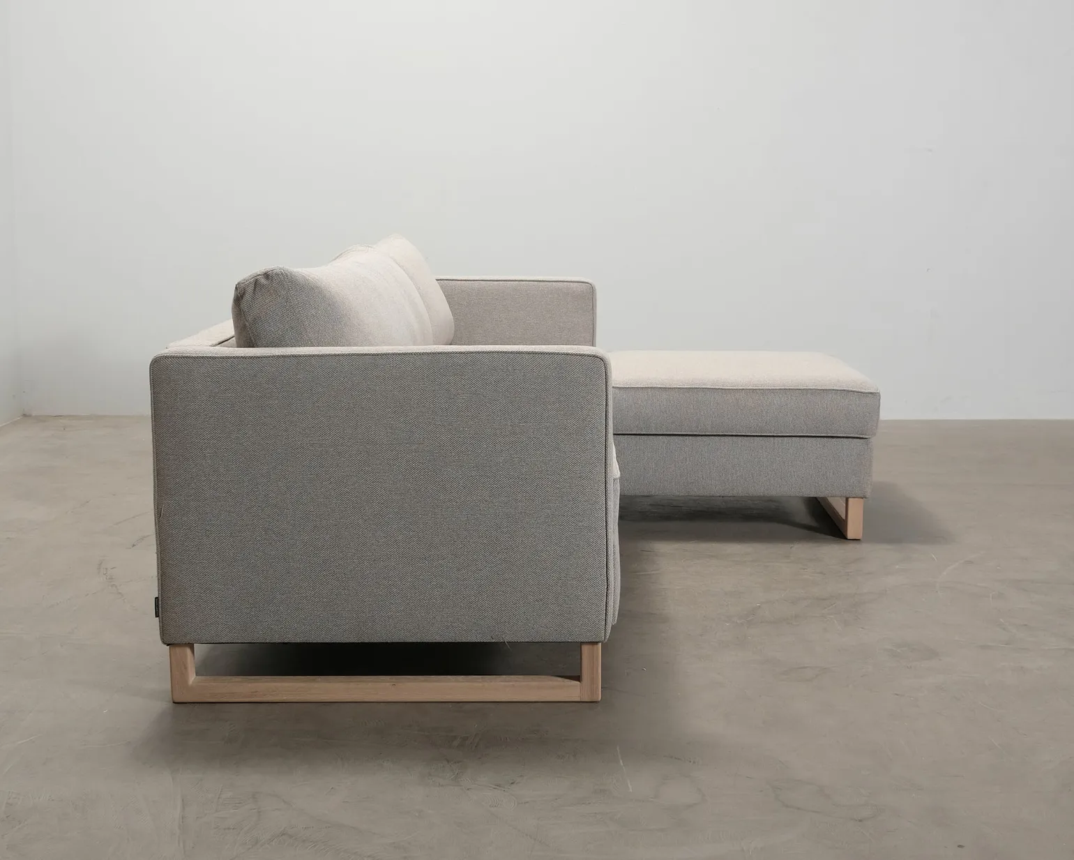 Sofacompany Madison 3-sits bäddsoffa med divan greige