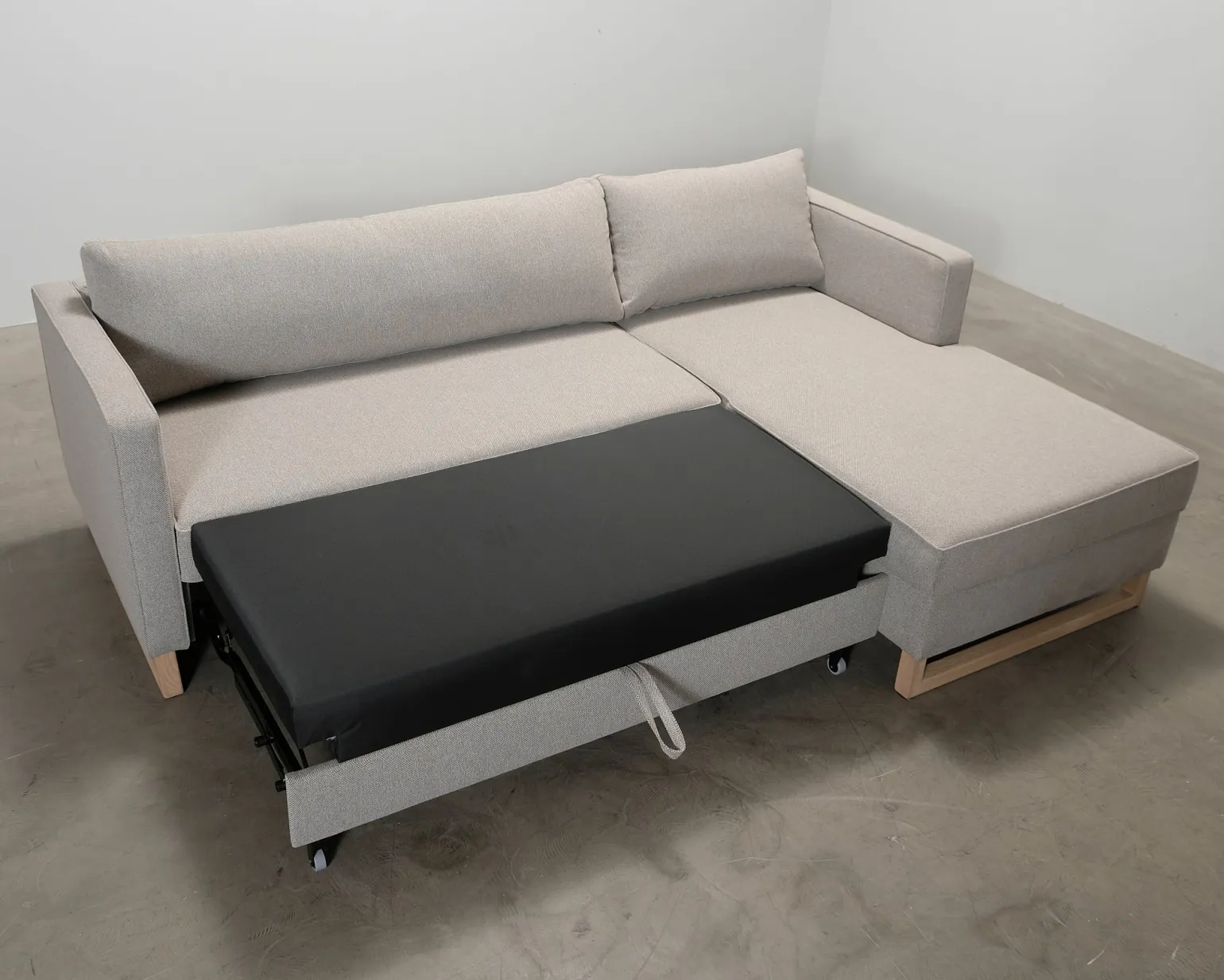 Sofacompany Madison 3-sits bäddsoffa med divan greige