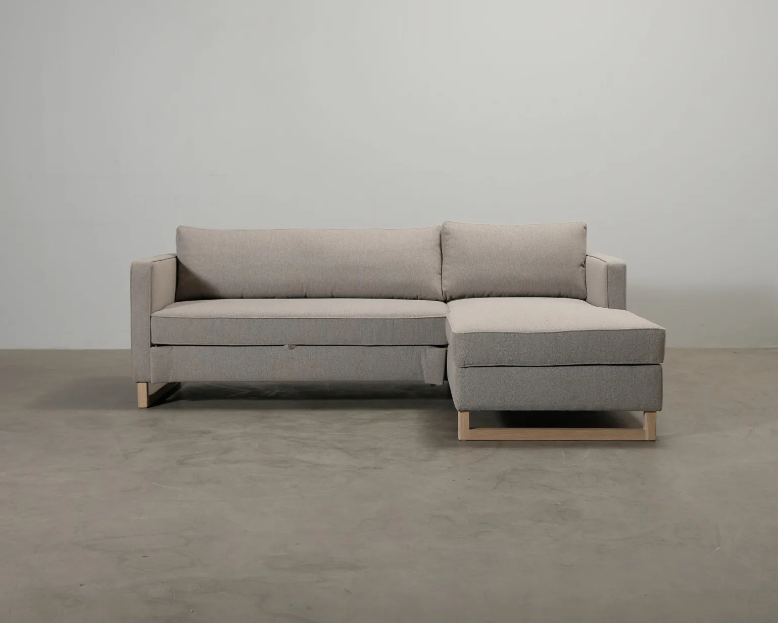 Sofacompany Madison 3-sits bäddsoffa med divan greige