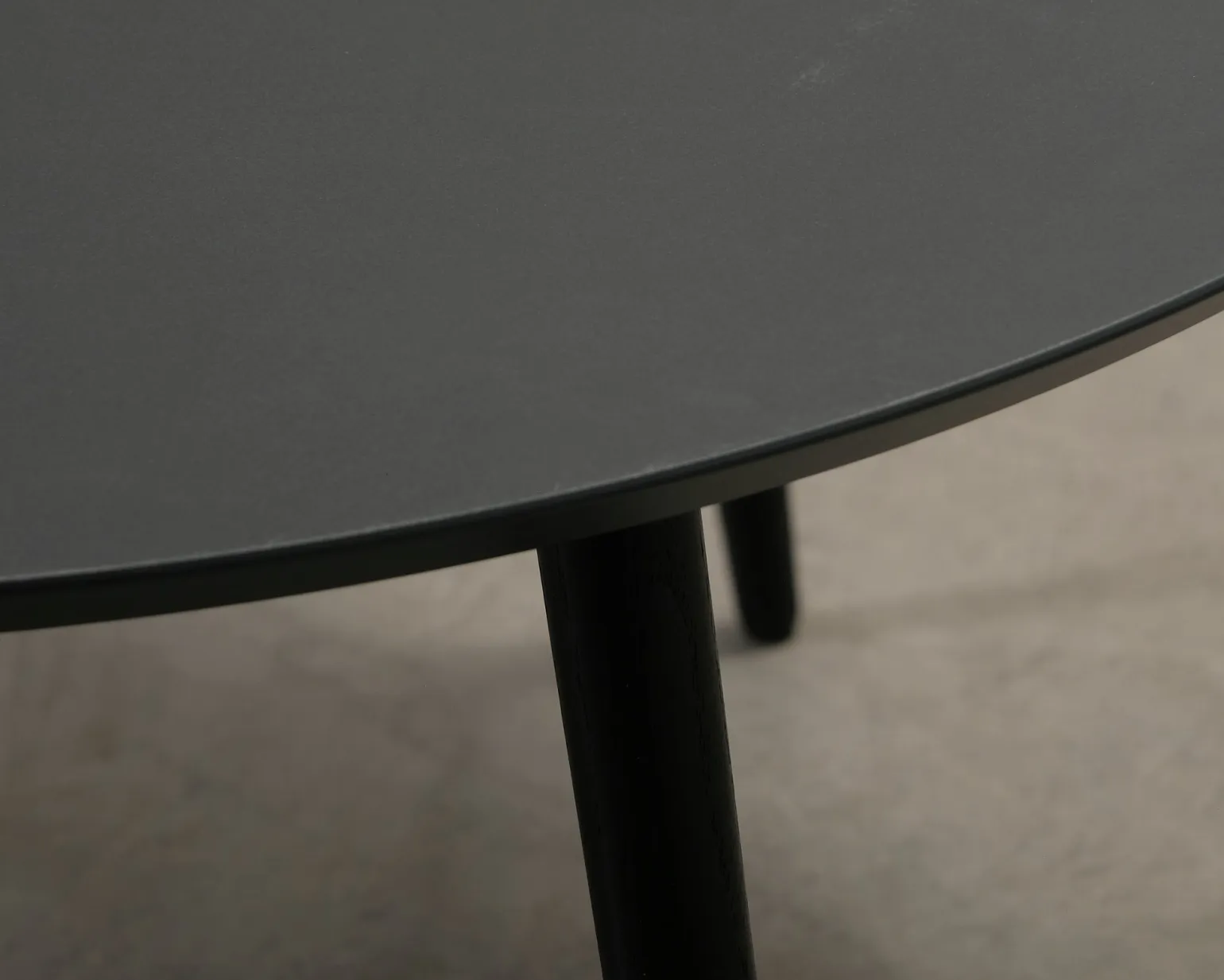 SofaCompany Reece soffbord ø 90cm svart