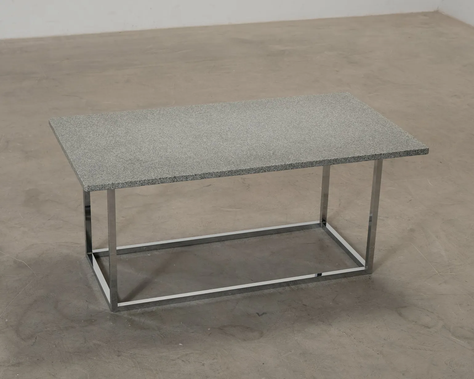 Soffbord 60 x 110 cm grå granit