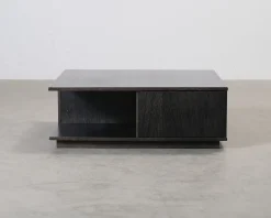 Soffbord 100 x 100 cm svart