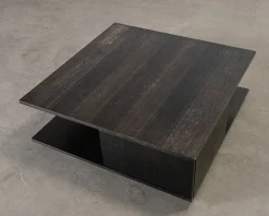 Soffbord 100 x 100 cm svart