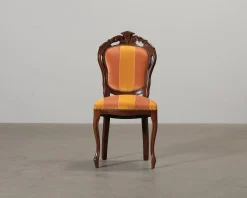 Stol i rokokostil orange