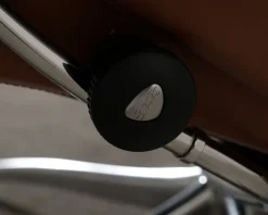 Stressless reclinerfåtölj med fotpall brunt läder