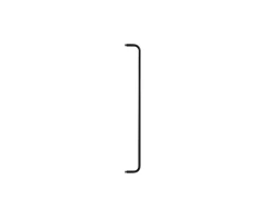 String Systems metallstång 71 cm antracit