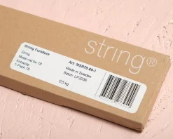 String Systems metallstång 71 cm antracit