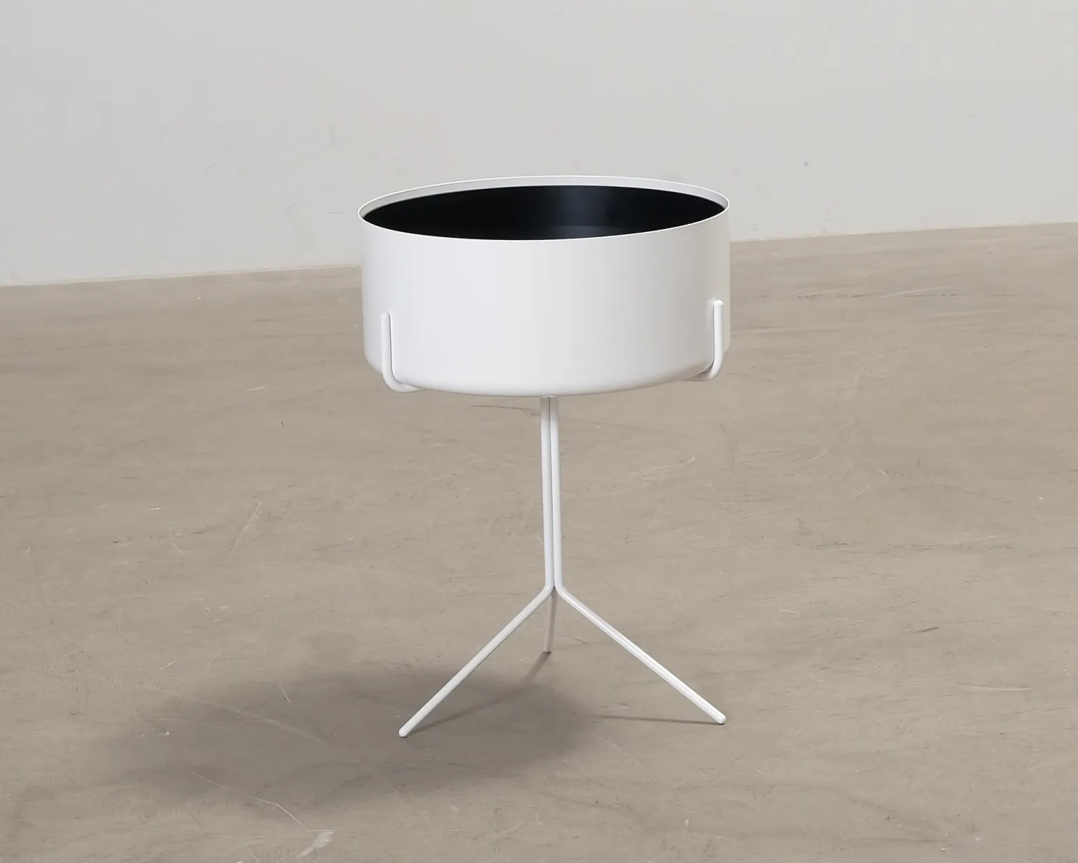 Swedese Drum sidobord vit