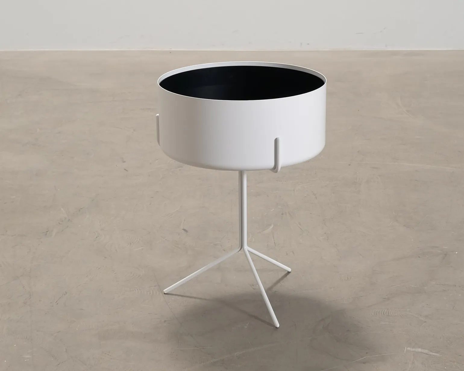 Swedese Drum sidobord vit