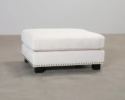 Sweef Valen fotpall ljusbeige