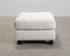 Sweef Valen fotpall ljusbeige