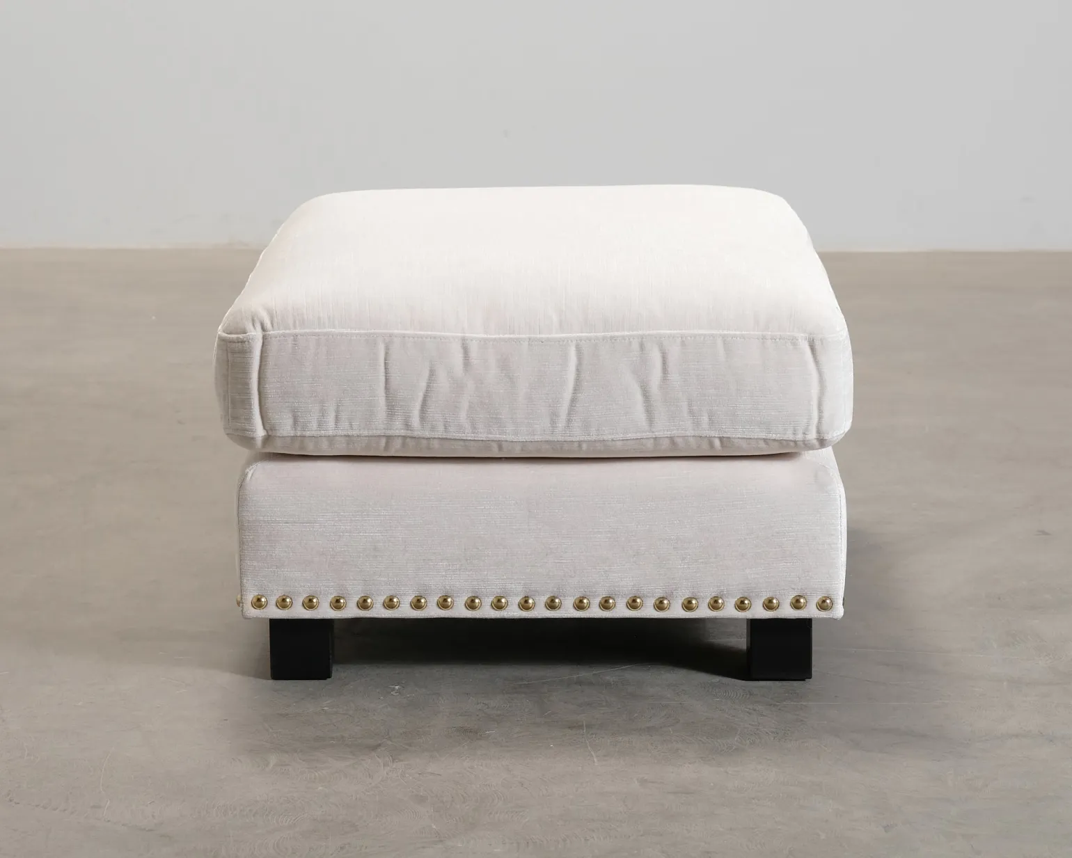 Sweef Valen fotpall ljusbeige