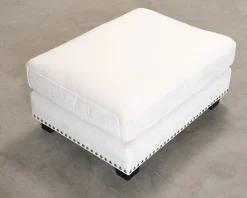 Sweef Valen fotpall ljusbeige
